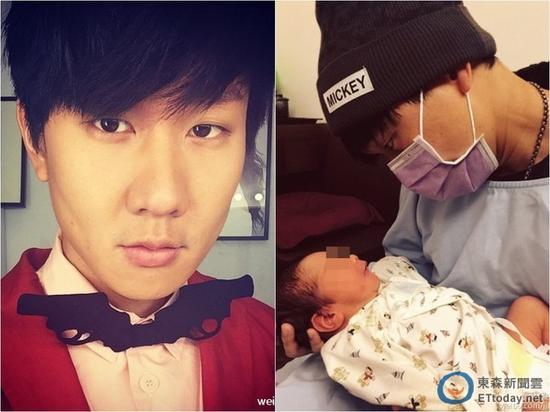 33岁林俊杰抱娃假当爹 粉丝:抱完记得还