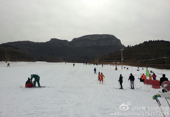 卧虎山滑雪场(图:@轻舞飞扬的地盘)