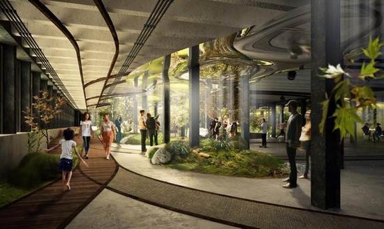 纽约将建世界首座地下公园