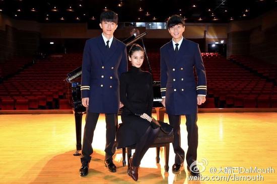 林俊杰、怀秋和angelababy合作引期待