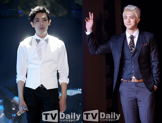 MBLAQ的成员李准和天动