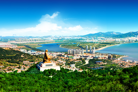 赤山全景 图：赤山风景区
