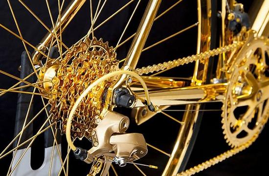 24K纯金英国自行车购买一辆RR魅影了