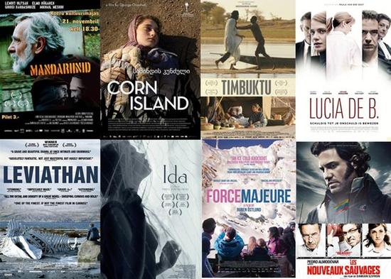 奥斯卡最佳外语片九强影片