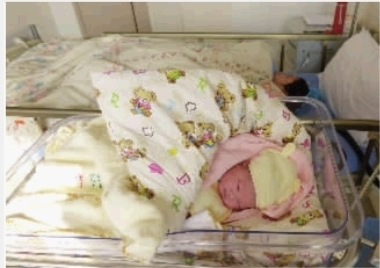 12月19日上午，吴文娟剖腹产诞下一男婴，4.05公斤。