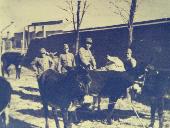 驻泰安黄前侵华日军队长吉川（盐谷保芳捐）