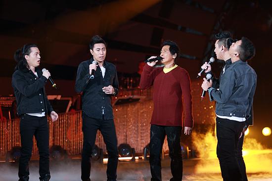 太阳部落登《星搭档》 合作齐秦勇夺冠