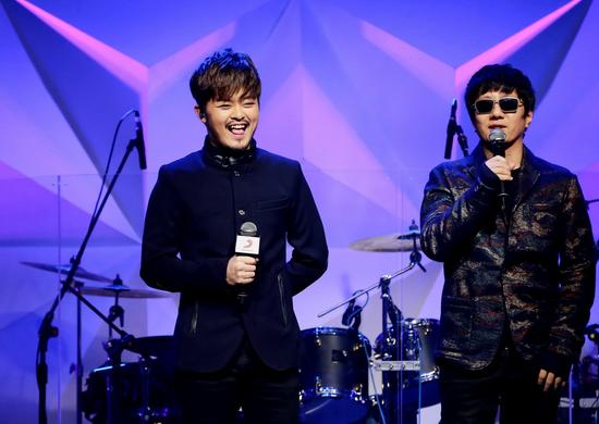 《最强音》金贵晟发首专 郑钧到场支持