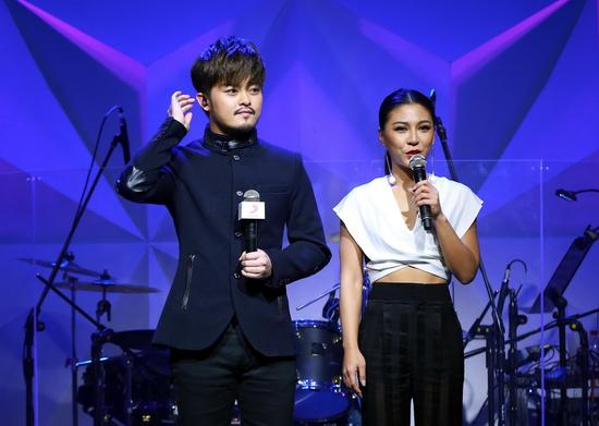 《最强音》金贵晟发首专 郑钧到场支持