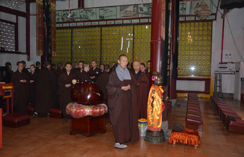 福州象峰崇福寺弥陀圣诞祈福法会精进佛七