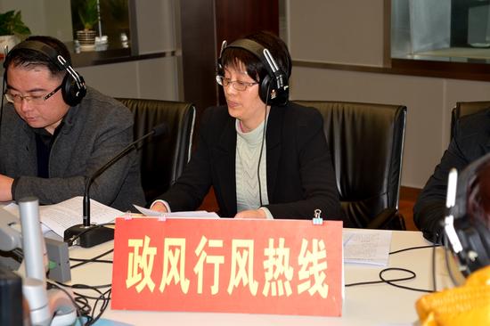安徽省环境保护厅参加省级《政风行风热线》节