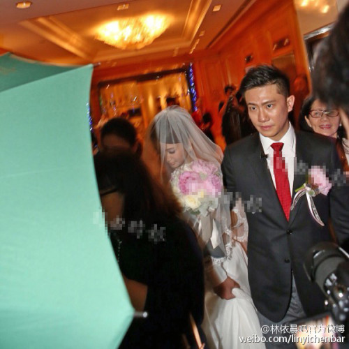 直树又没来!林依晨大婚郑元畅微博送祝福