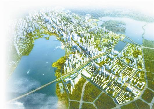 图为:中北路效果图