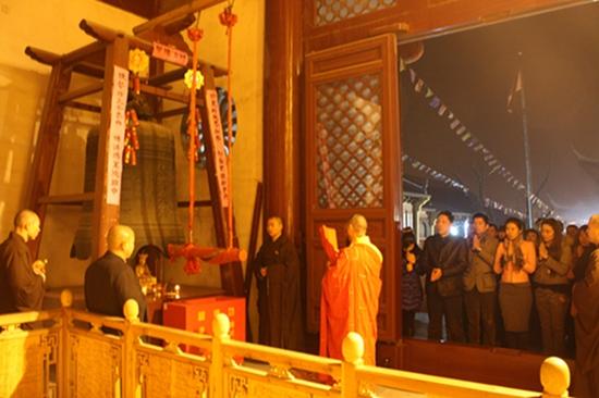 无锡永兴寺将举办2015年元旦新年撞钟祈福活动
