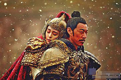 《武媚娘传奇》中张丰毅扮演唐太宗，范冰扮演武媚娘