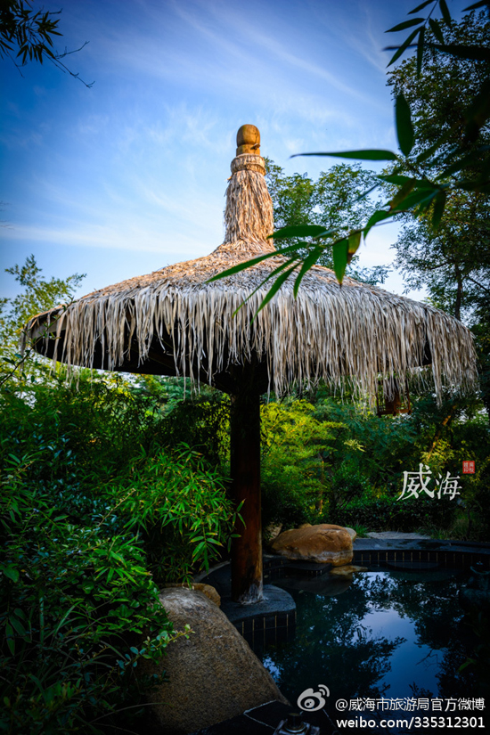 威海天沐温泉度假区(图:@威海市旅游局官方微博)