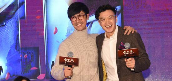 张鲁一陶虹亮相《红色》影迷会温暖红糖