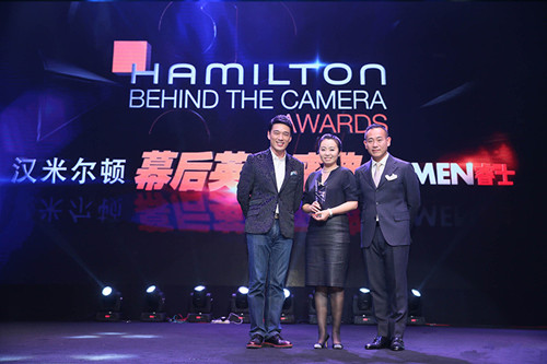 王耀庆与林保怡共同颁发最佳声效