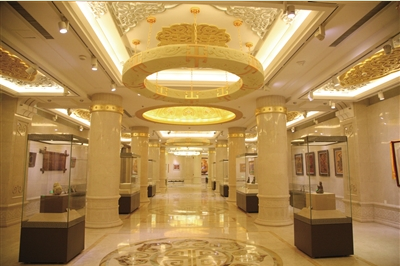 富丽堂皇的展厅