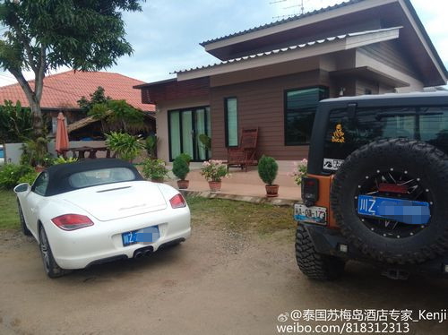 苏梅岛惊现眉山保时捷