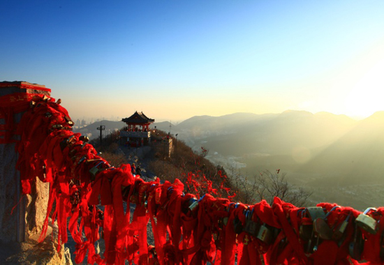 千佛山冬景(图:@几维cn)