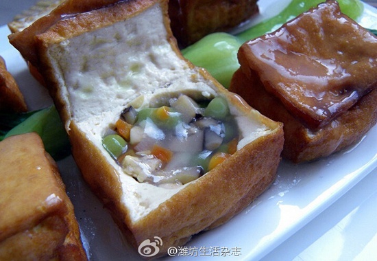 博山豆腐箱(图:@潍坊生活杂志)