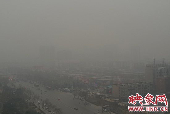 1月5日郑州再遇雾霾天