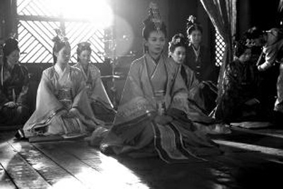 《芈月传》的拍摄现场