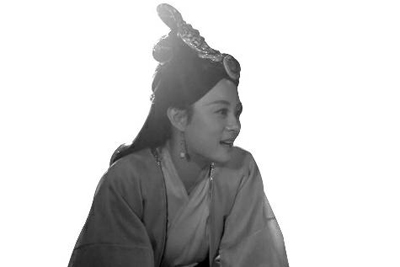 孙俪在《芈月传》的拍摄现场