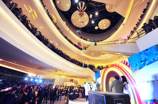 天津大悦城任性跨年 2015彪悍依旧|大悦城