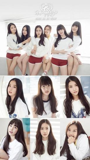 韩国新人女团G-Friend