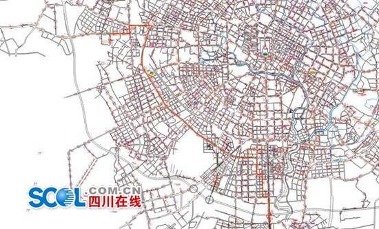 9日起成都新开125路公交线路 从万家湾公交站