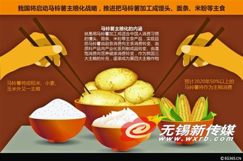 马铃薯主粮化
