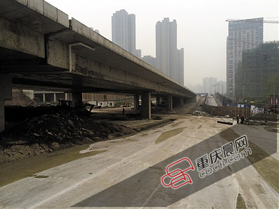 南北快速干道春节前连通杨家坪 未来通至李家