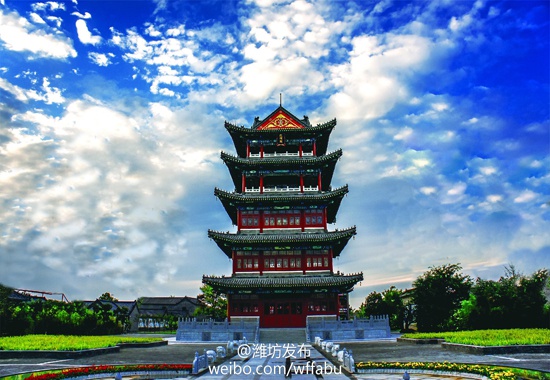 杨家埠民间艺术大观园(图:@潍坊发布)