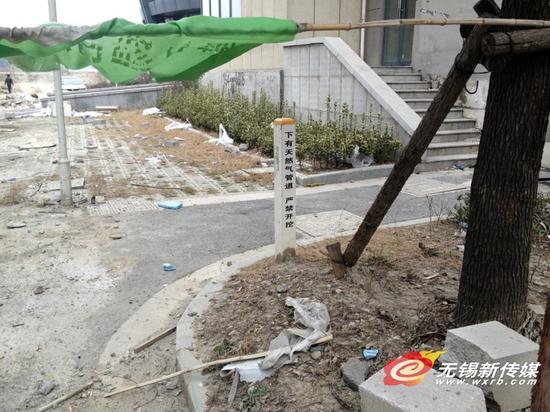 野蛮施工太可怕 三天两度挖断燃气管