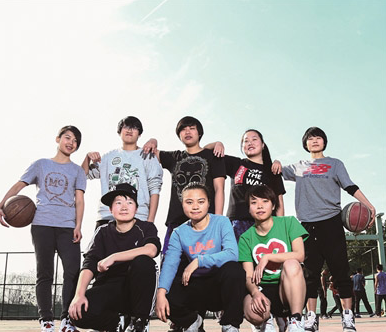 杭州有支70多人草根女子篮球队 队员大部分是