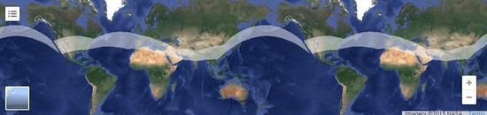 阳光动力根据气候状况规划的初步路线