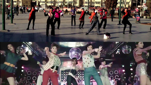 大妈们的“破坏舞”被指激情四射，动作幅度大十分考验体力