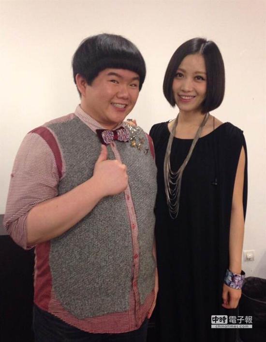林育群与姚贝娜
