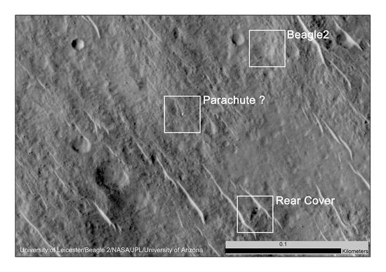 失踪十余年 英国火星着陆器“猎兔犬”号重现