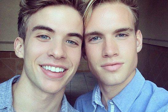 双胞胎男模承认同性恋 父亲回应爱儿子