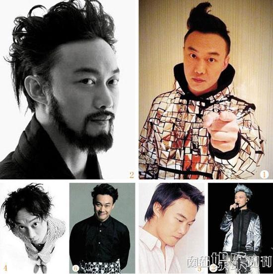 陈奕迅发型个性