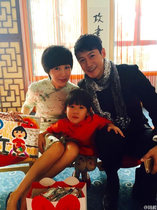 陆毅、鲍蕾和贝儿