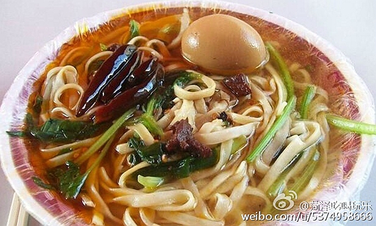 菏泽板面(图:@菏泽吃喝玩乐)