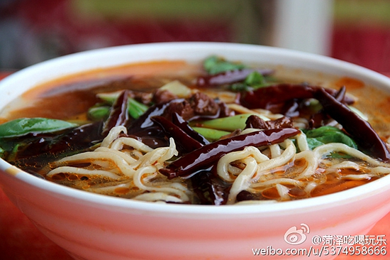 菏泽板面(图:@菏泽吃喝玩乐)