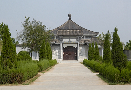 孙膑旅游城中的孙膑纪念馆(图:@菏泽市旅游局)