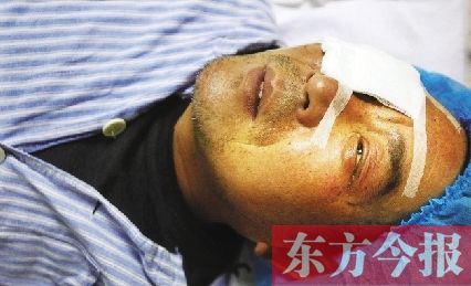 1月22日，鄭大一附院，環衛工老魏提起自己被打的經歷，至今還心有余悸