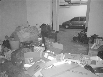 哈尔滨三力名居消防柜无设备 车库放易燃品