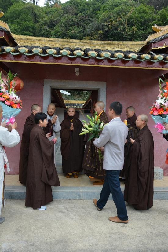 梅州千佛塔寺念佛堂妙音法师闭关三年圆满出关法会